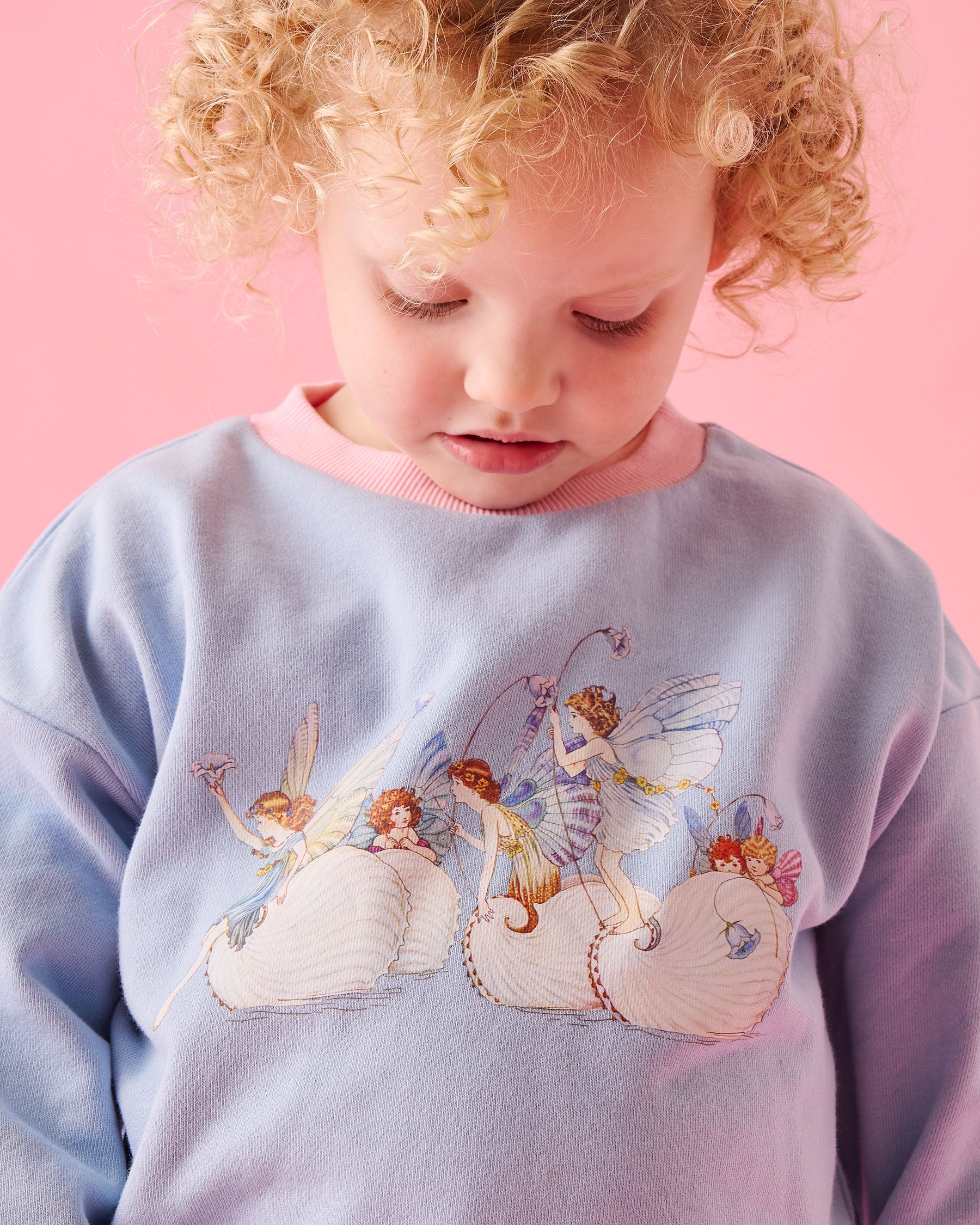 shop Kip & Co Kip&Co X Fairyland Lake Sailing Organic Cotton Sweater by Kip & Co online
