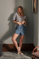 Kireina Denim Sydney Short in Dakota Wash