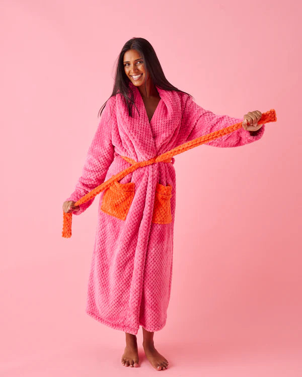 Winter womens robe