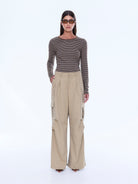 Lainey Cargo Pant - Sand by Ena Pelly