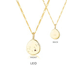 Zodiac Leo Necklace Gold by Linda Tahija