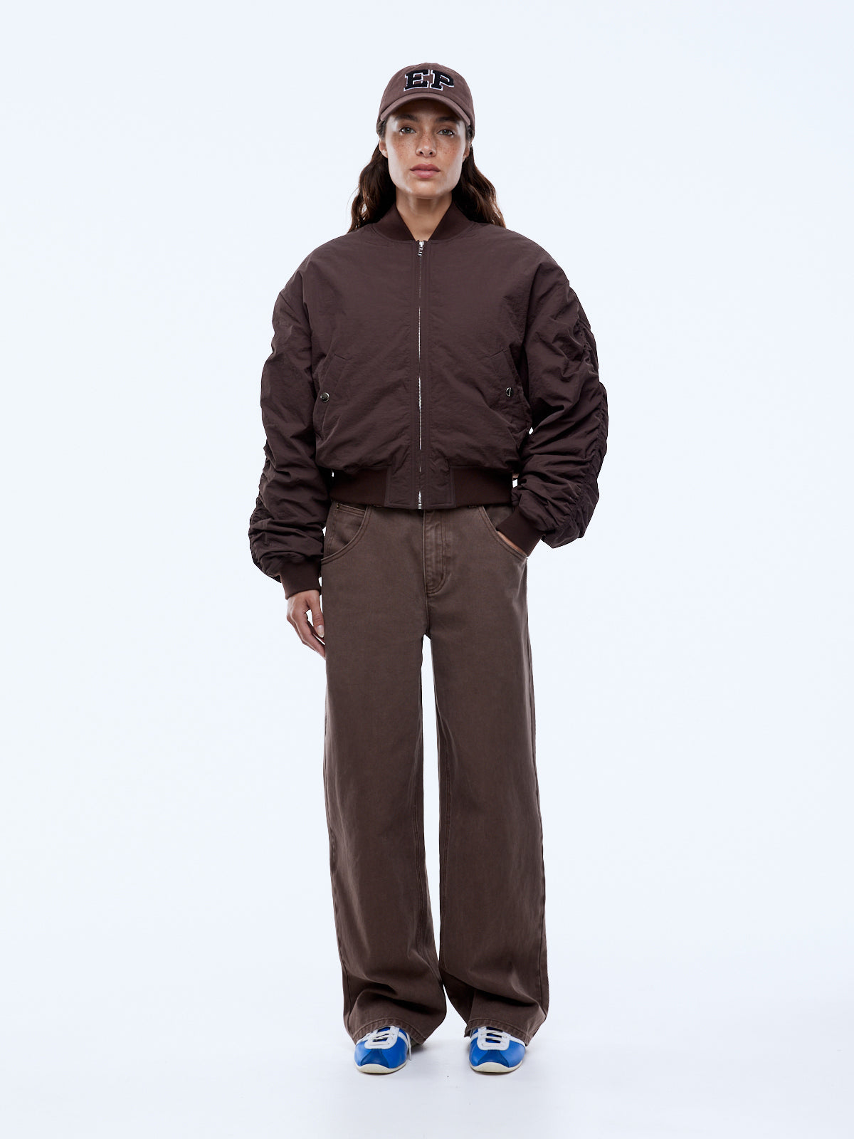 Lulu Bomber Mocha by Ena Pelly