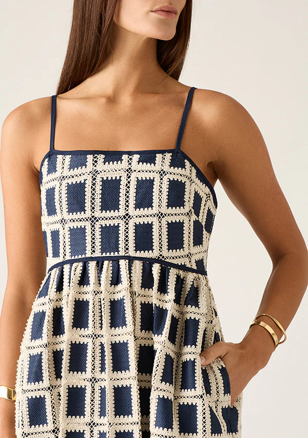 Lara Crochet Maxi Dress MOS