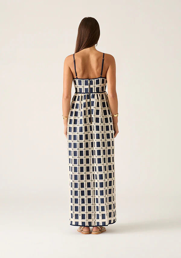 Lara Crochet Maxi Dress MOS The Label