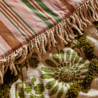 Lata Tufted Blanket by Sage and Clare in green