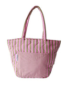 Lilac Sprout Quilted Bag by Mosey Me