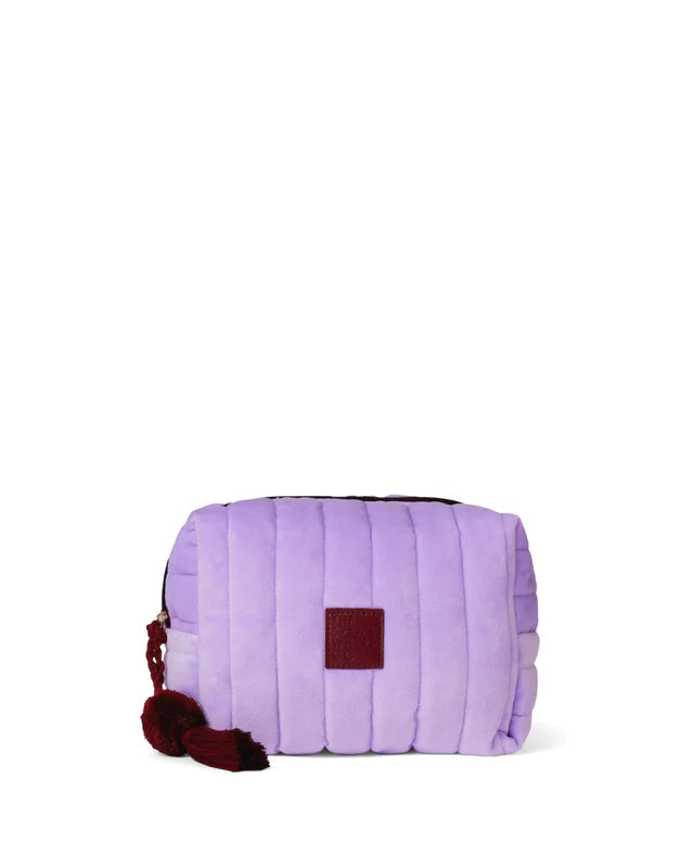 Lilac velvet cosmetic case by the somewhere coc