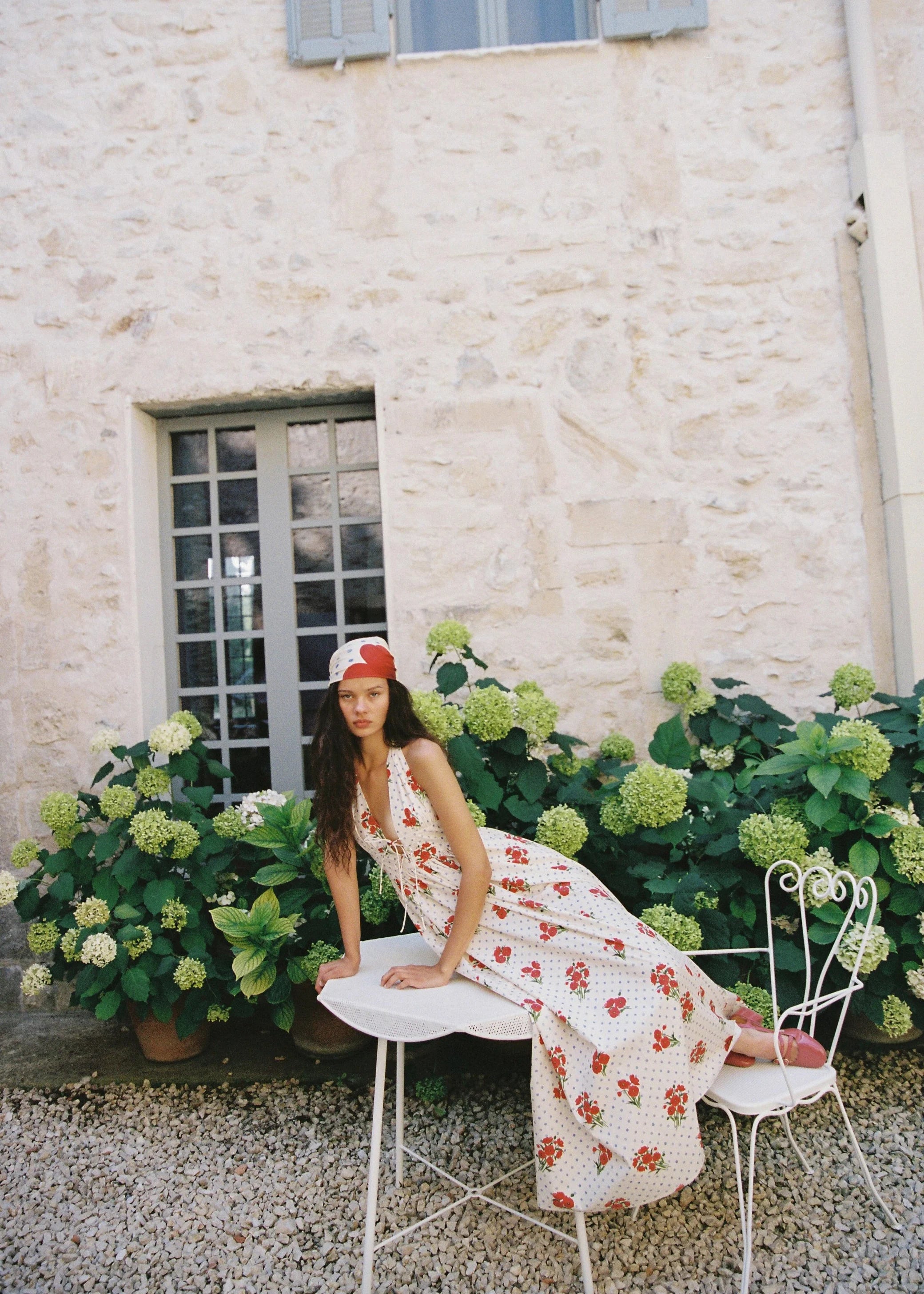 Lily Maxi Dress Poppies by JUNI