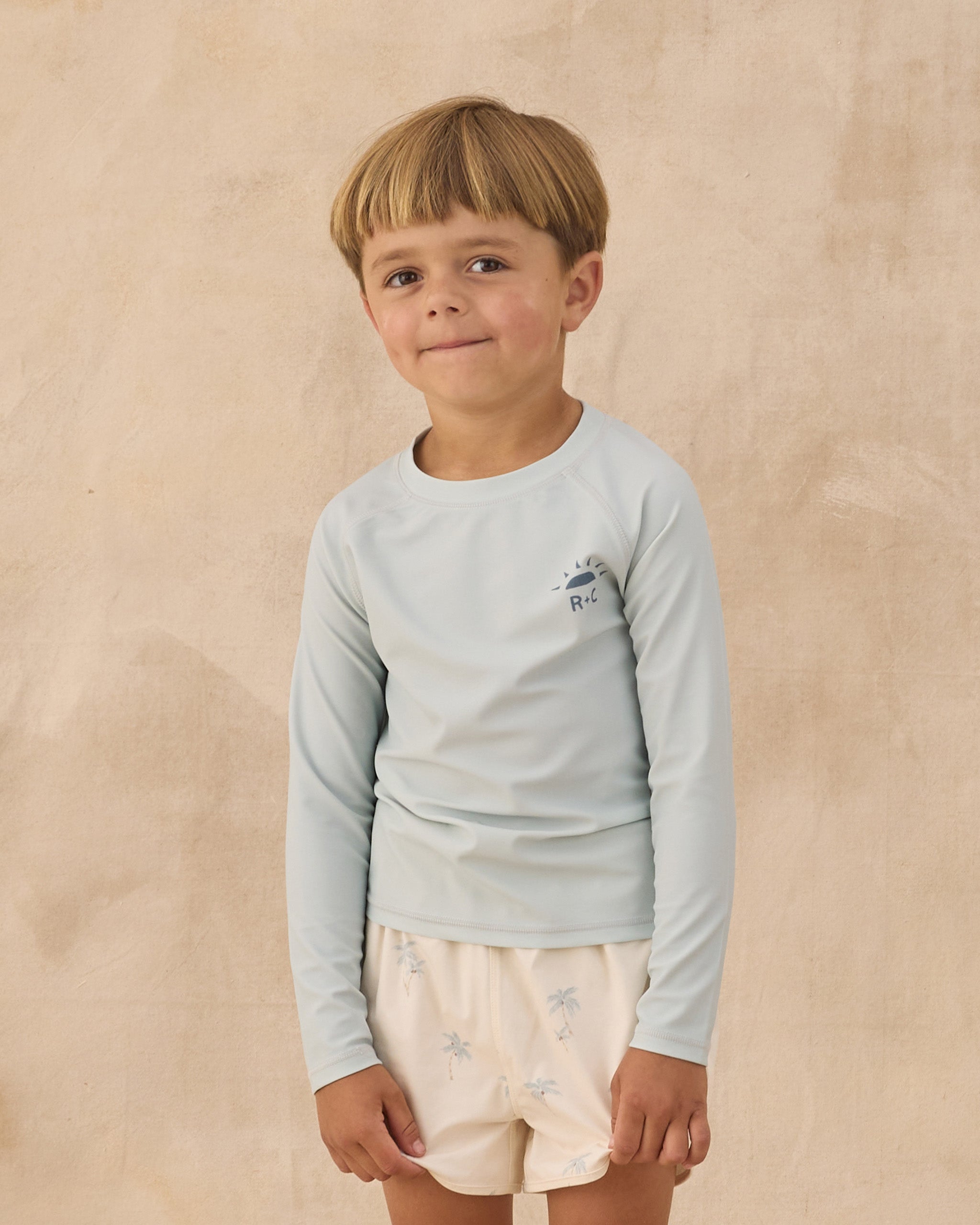 Long Sleeve Rashguard Seafoam | Rylee + Cru