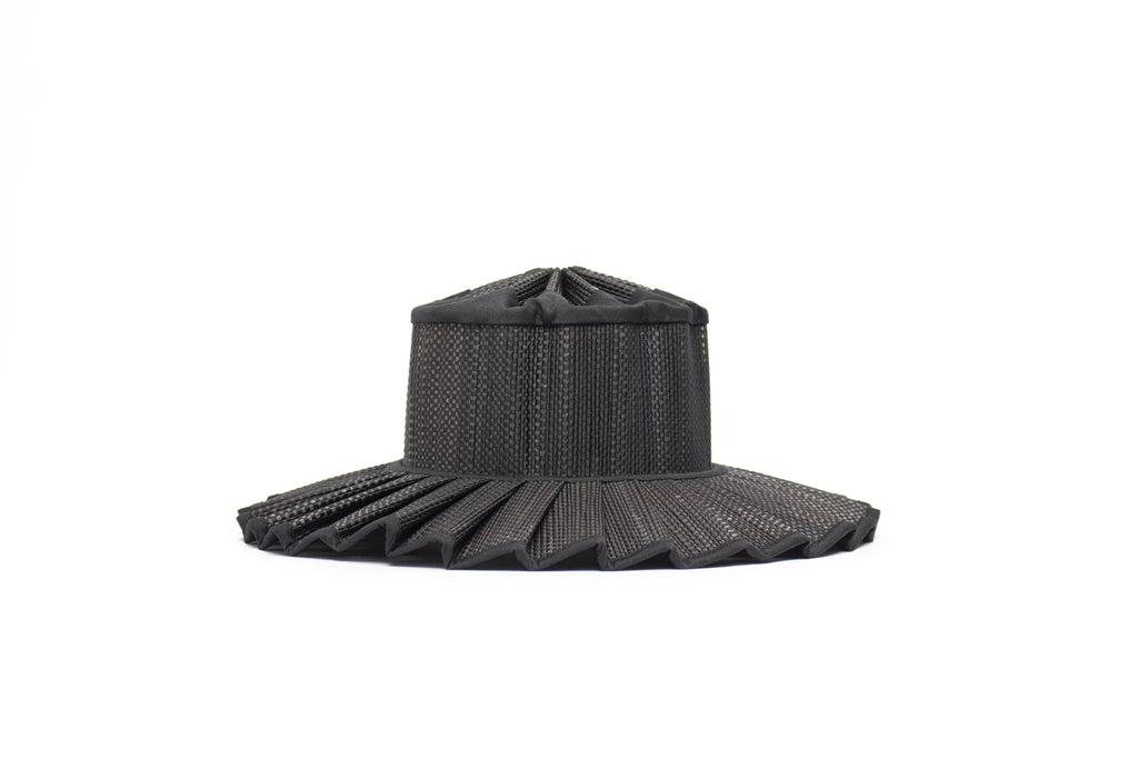 Black Capri Hat by Lorna Murray