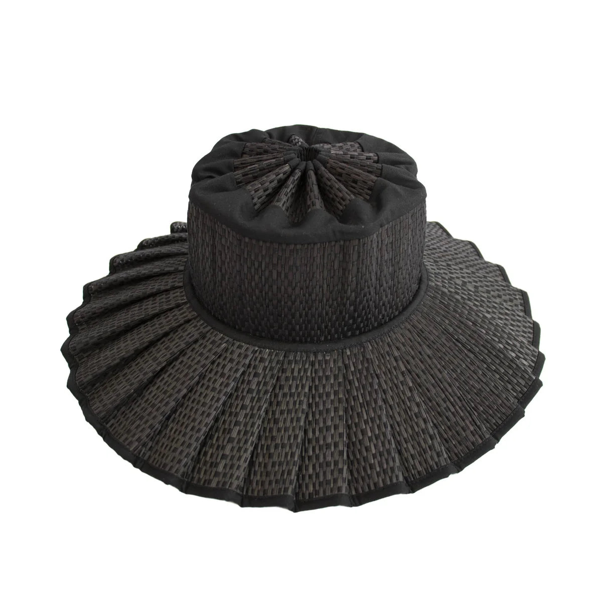 Black Lorna Murray Capri Hat