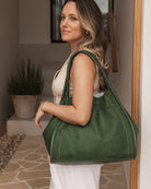 louenhide forest green shoulder bag