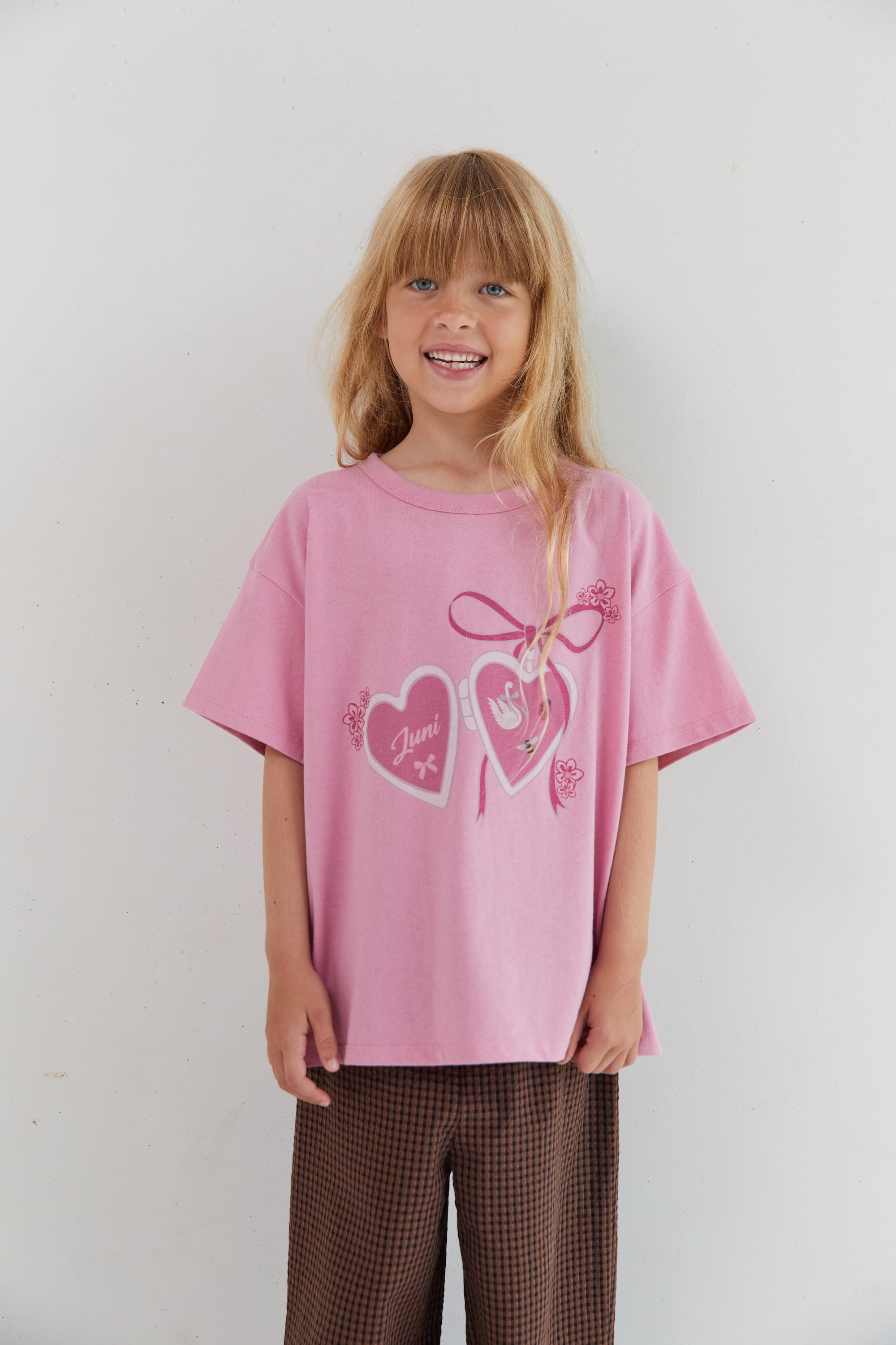 Love Locket organic cotton t-shirt pink ethical fashion