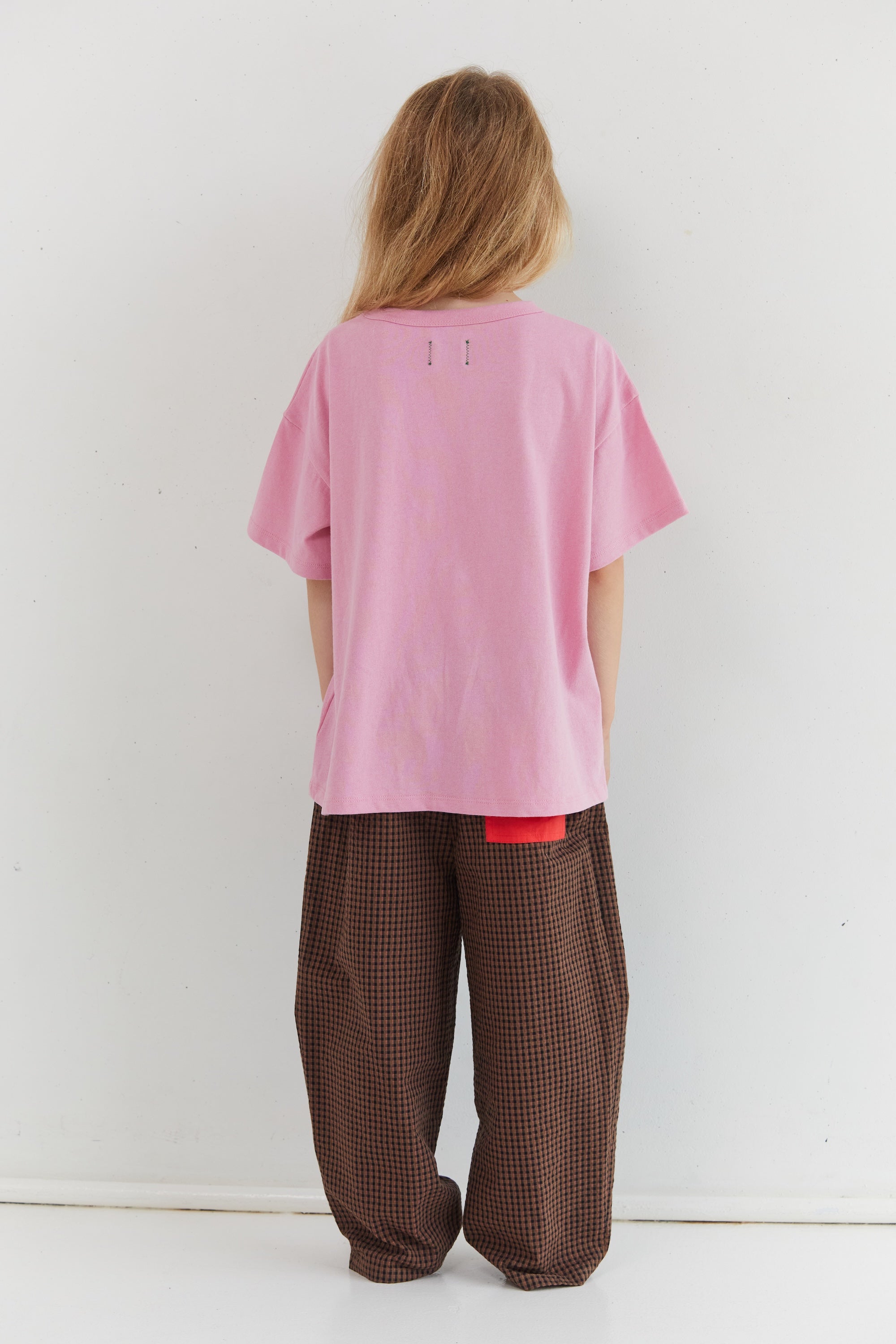 Shop Love Locket Tee Juni organic pink t-shirt online Australia