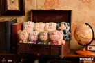Full series of the plush LuLu the Piggy Vintage Teddy Shop Vinyl Face Blind Box by ToyZero+