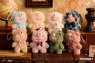 Full series of LuLu the Piggy Vintage Teddy Shop Vinyl Face Blind Box by ToyZero+