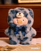 spotted blue LuLu the Piggy Vintage Teddy Shop Vinyl Face Blind Box by ToyZero+