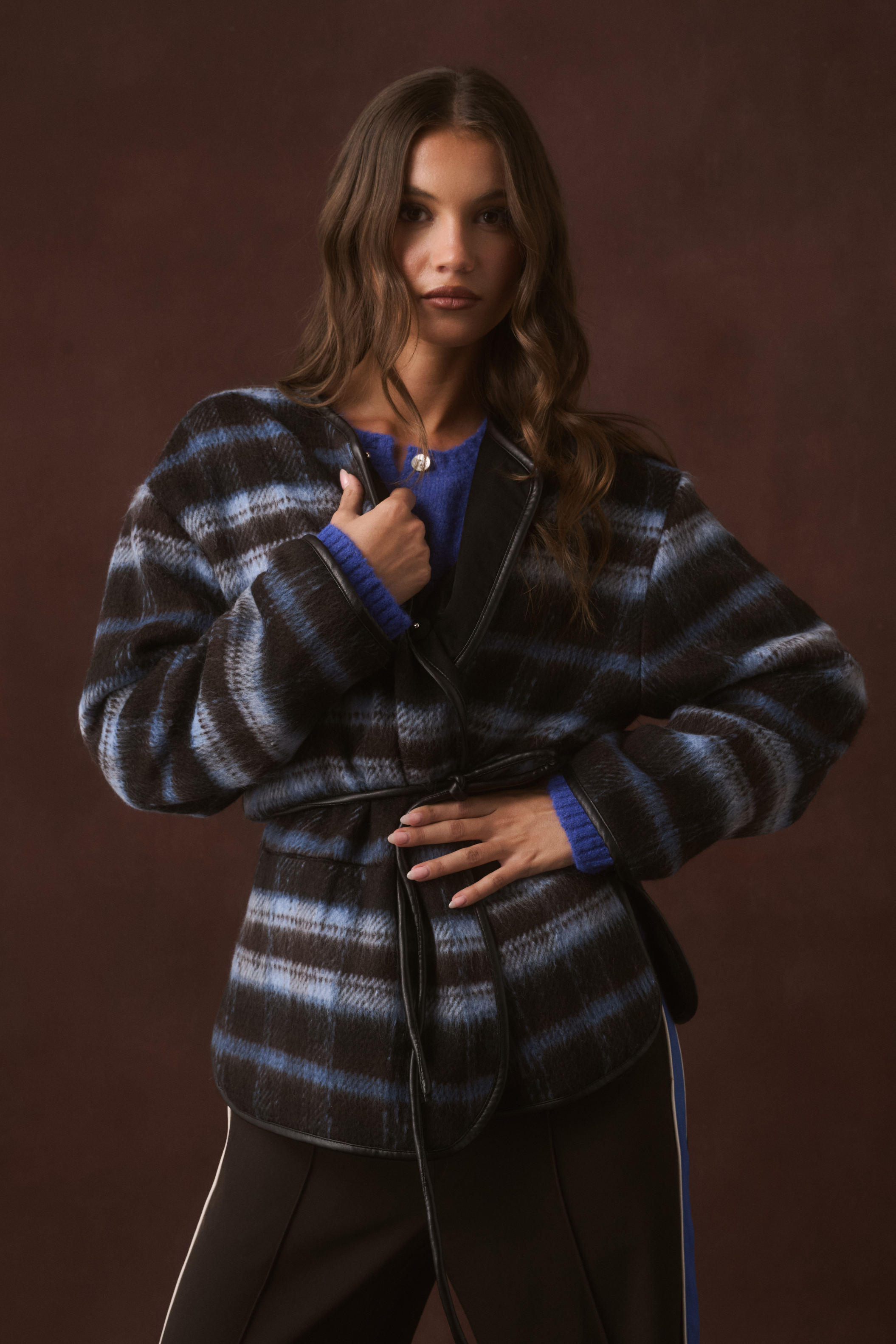 Luka Jacket-Ice Check by Cartel & Willow