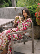 Lupin Multi Linen Robe by Bonnie & Neil