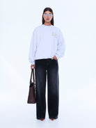 Mila Oversized Sweater - Deep Cherry Red/Ena Pelly by Ena Pelly