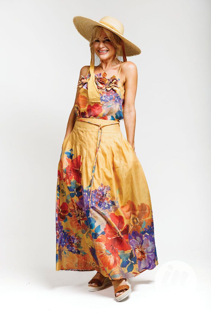 Grace Skirt & Grace Top by MOS The Label worn by model