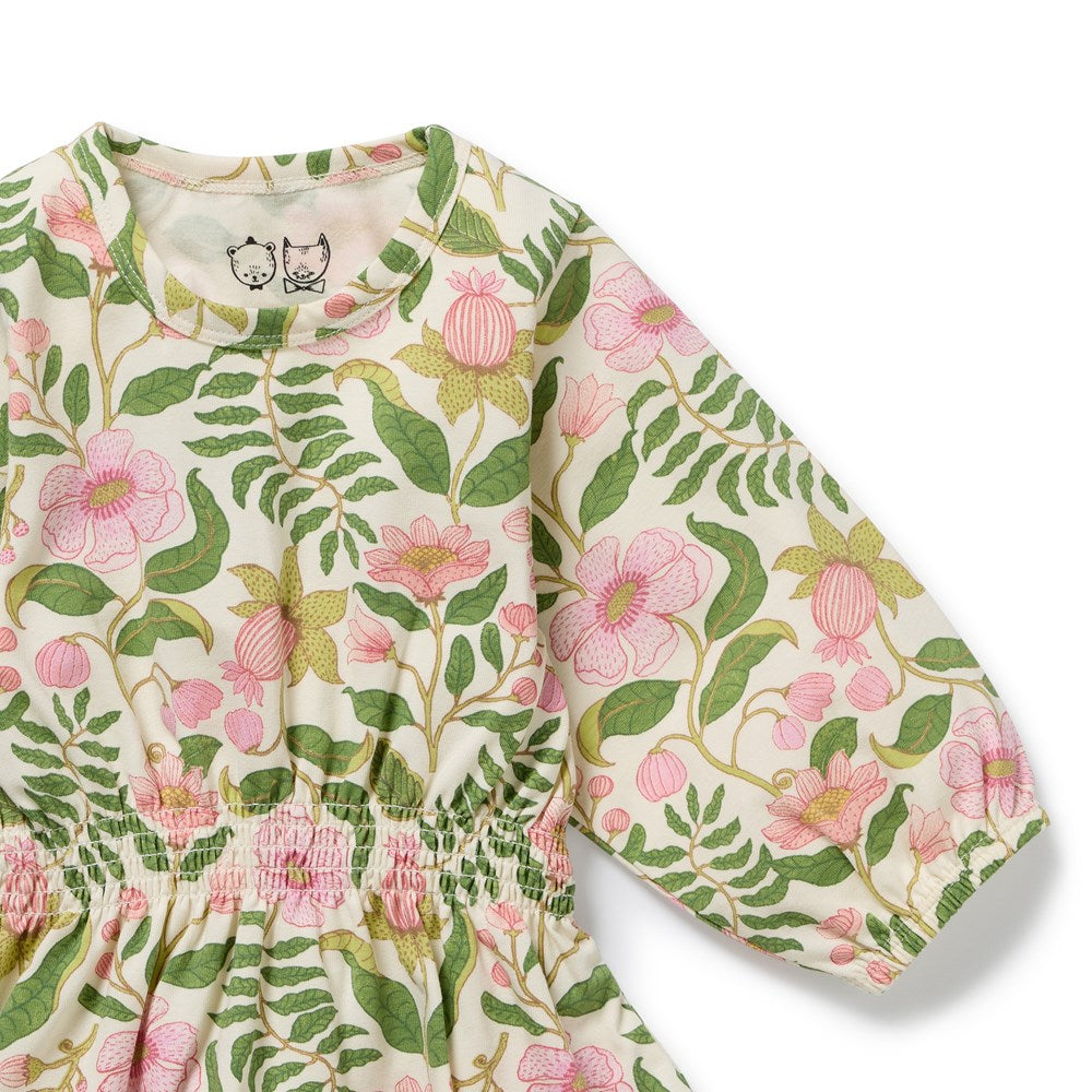 Close up of Ma Fleur Organic Dress | Wilson + Frenchy