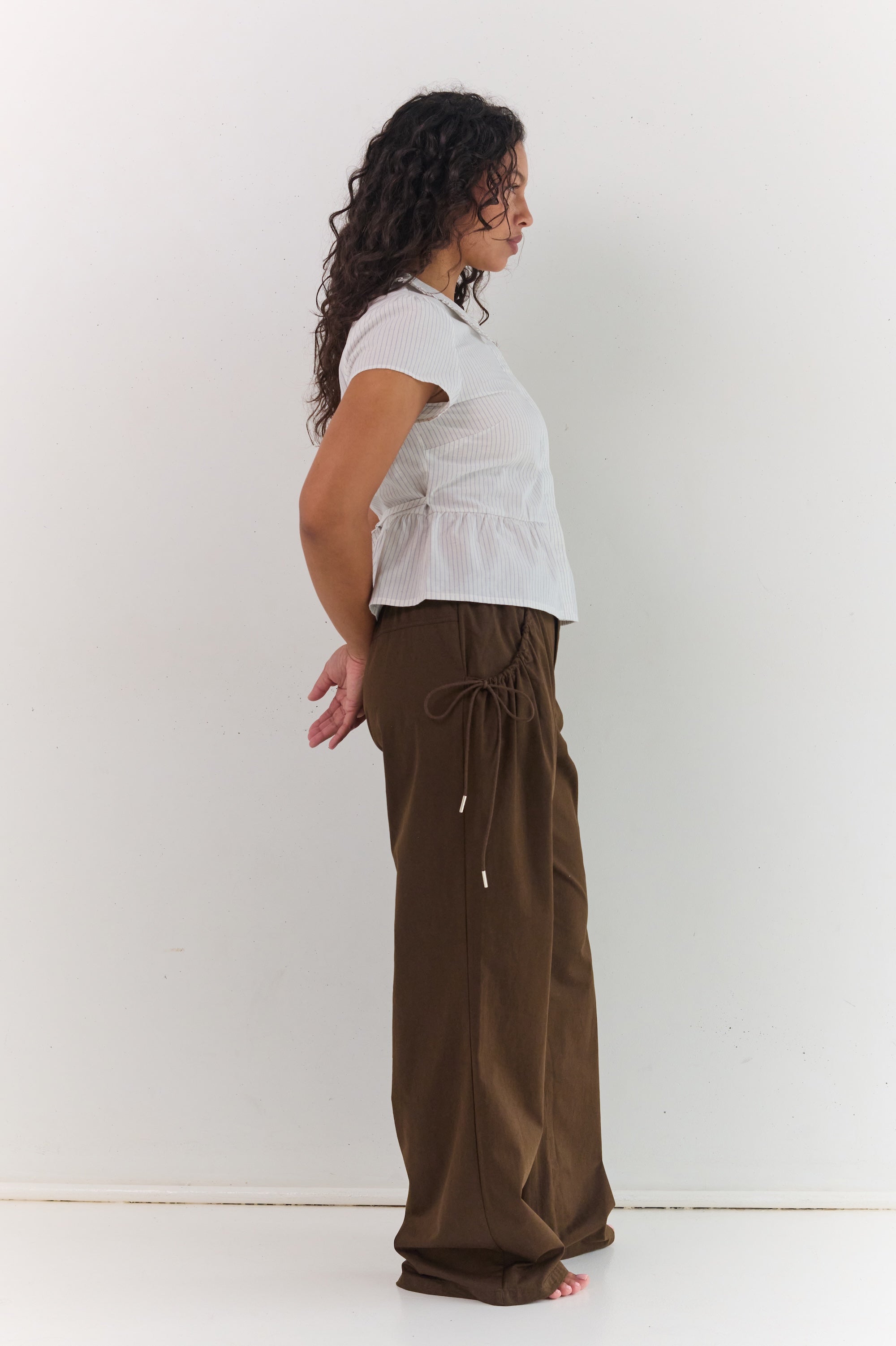 Shop Juni Macie Pant ethically made cotton trousers online Australia