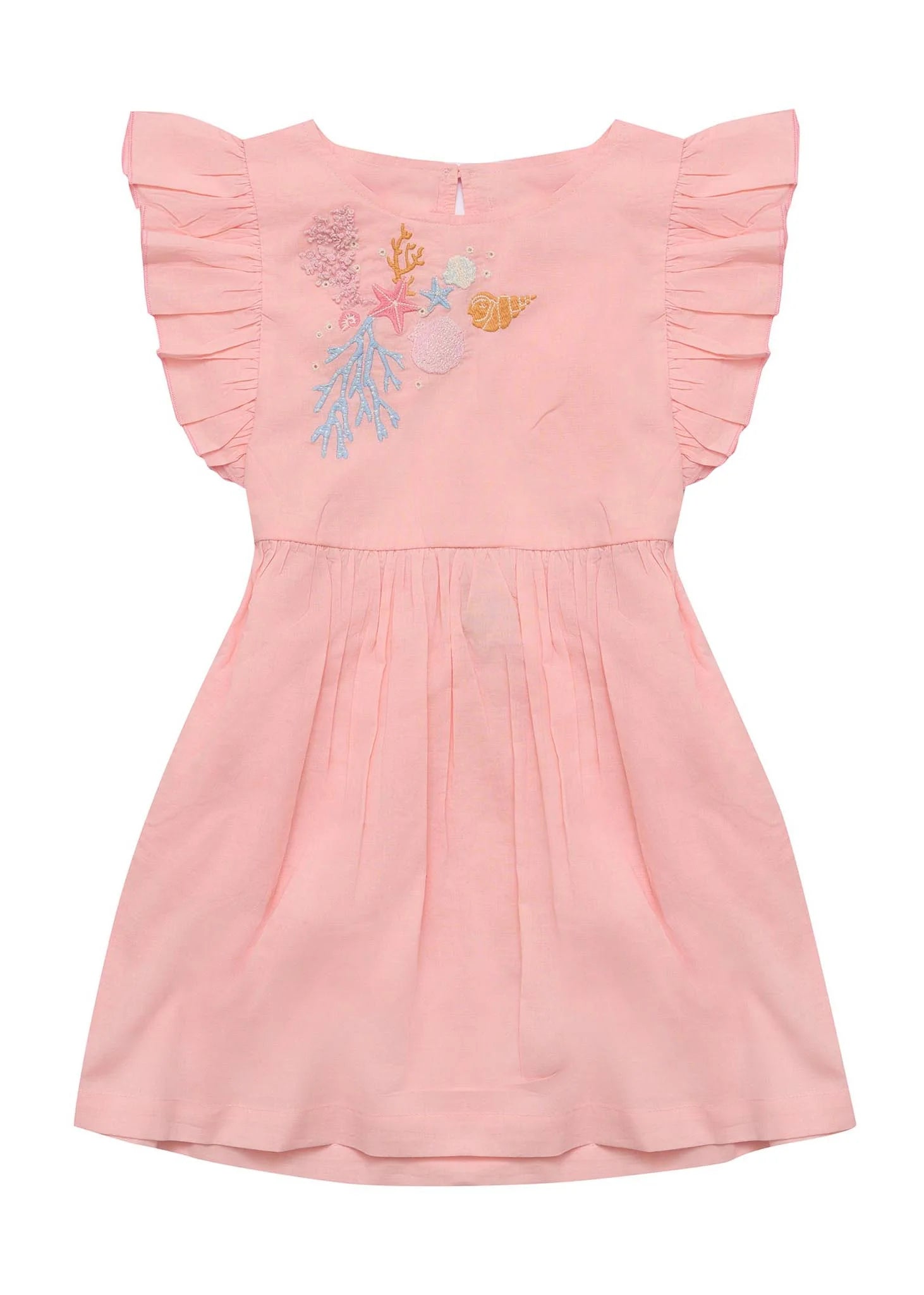 Madelyn Dress - Pink Coral by Pearson & Pearson