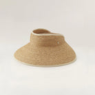 Mai raffia Visor Natural/Sand by Helen Kaminski