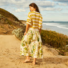 model wearing Malorie Maxi Skirt by Sage & Clare