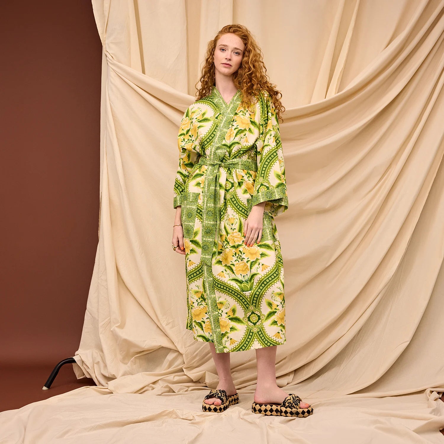 Margaret Cotton Robe by Sage & Clare