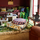 lounge room display with floor cushions by Sage & Clare