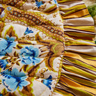 baby play mat with floral design