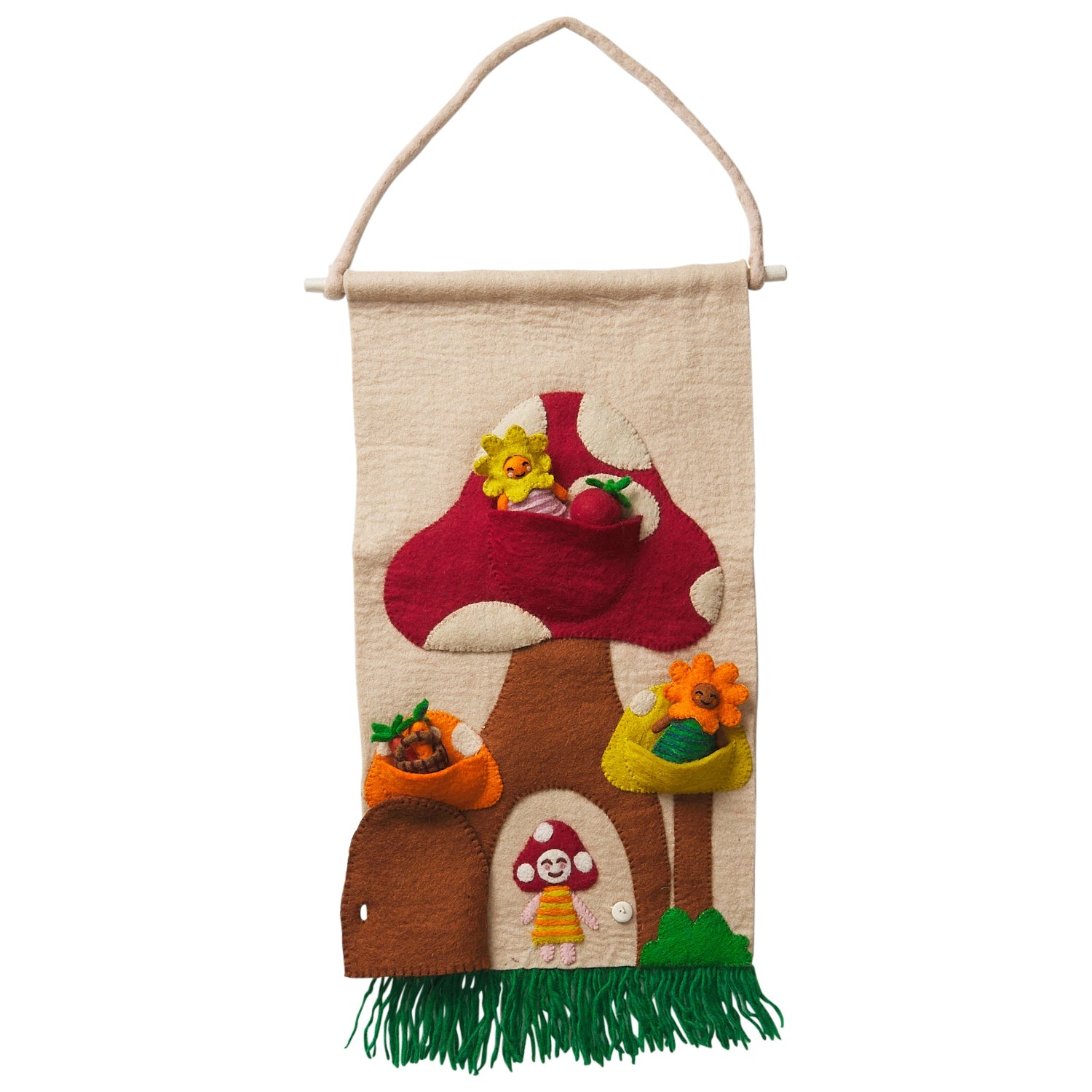 Margette Felt Wall Hanging by Sage & Clare