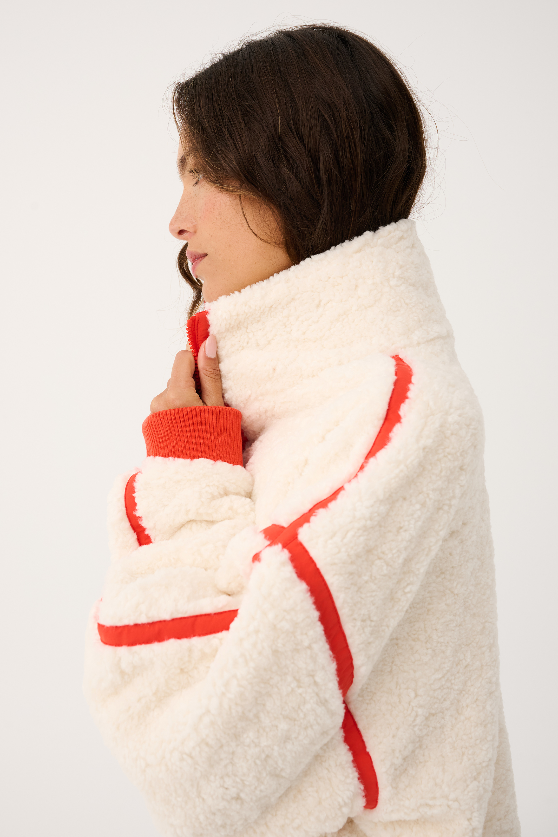 Cream knit pullover sweater womens fashion Australia