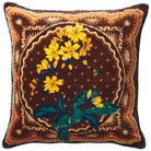 Marnie Velvet Cushion - Umber Feather Insert by Sage & Clare