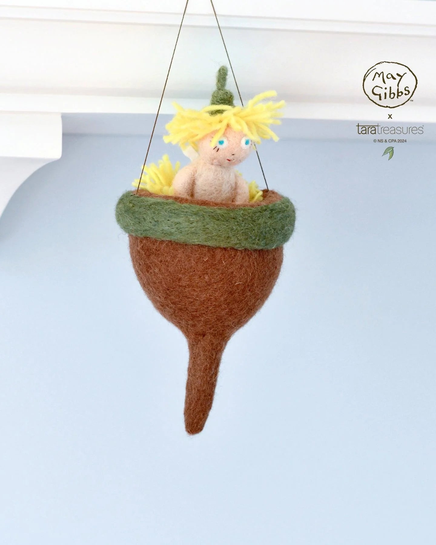 May Gibbs Ragged Blossom Gumnut Baby by Tara Treasures