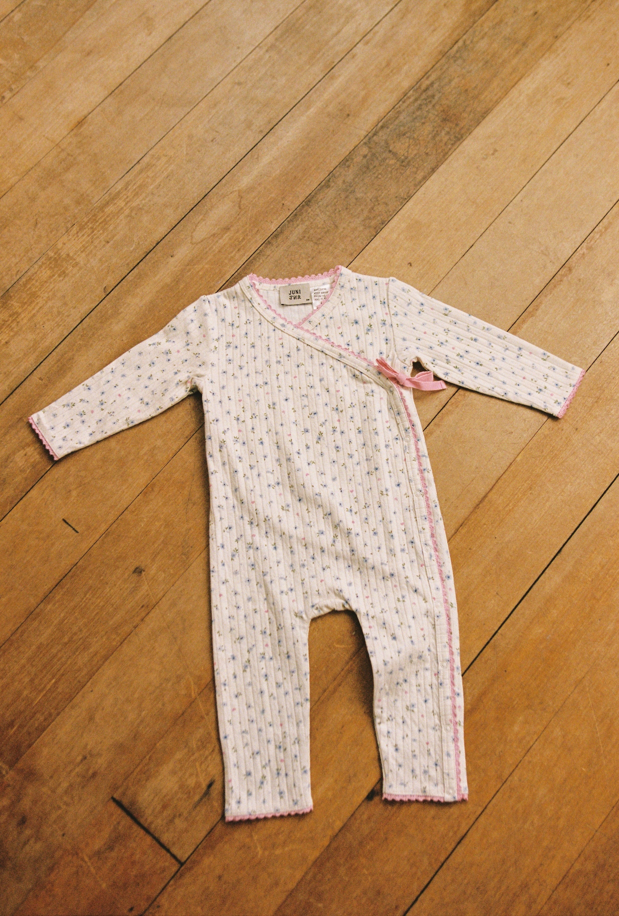 Shop ethical baby onesies pointelle fabric lace trim online