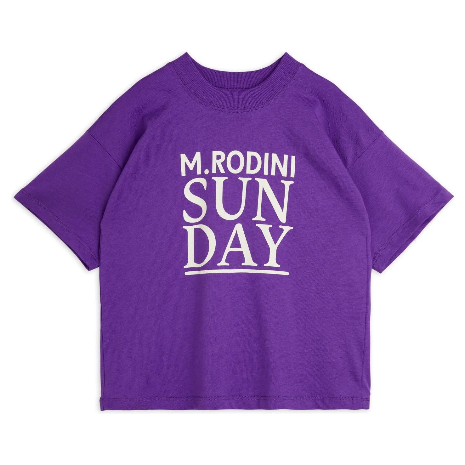 Mini Rodini purple sunday tshirt