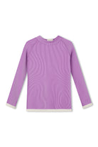 Zulu & Zephyr Lilac Mini Stripe Rashie - Lilac