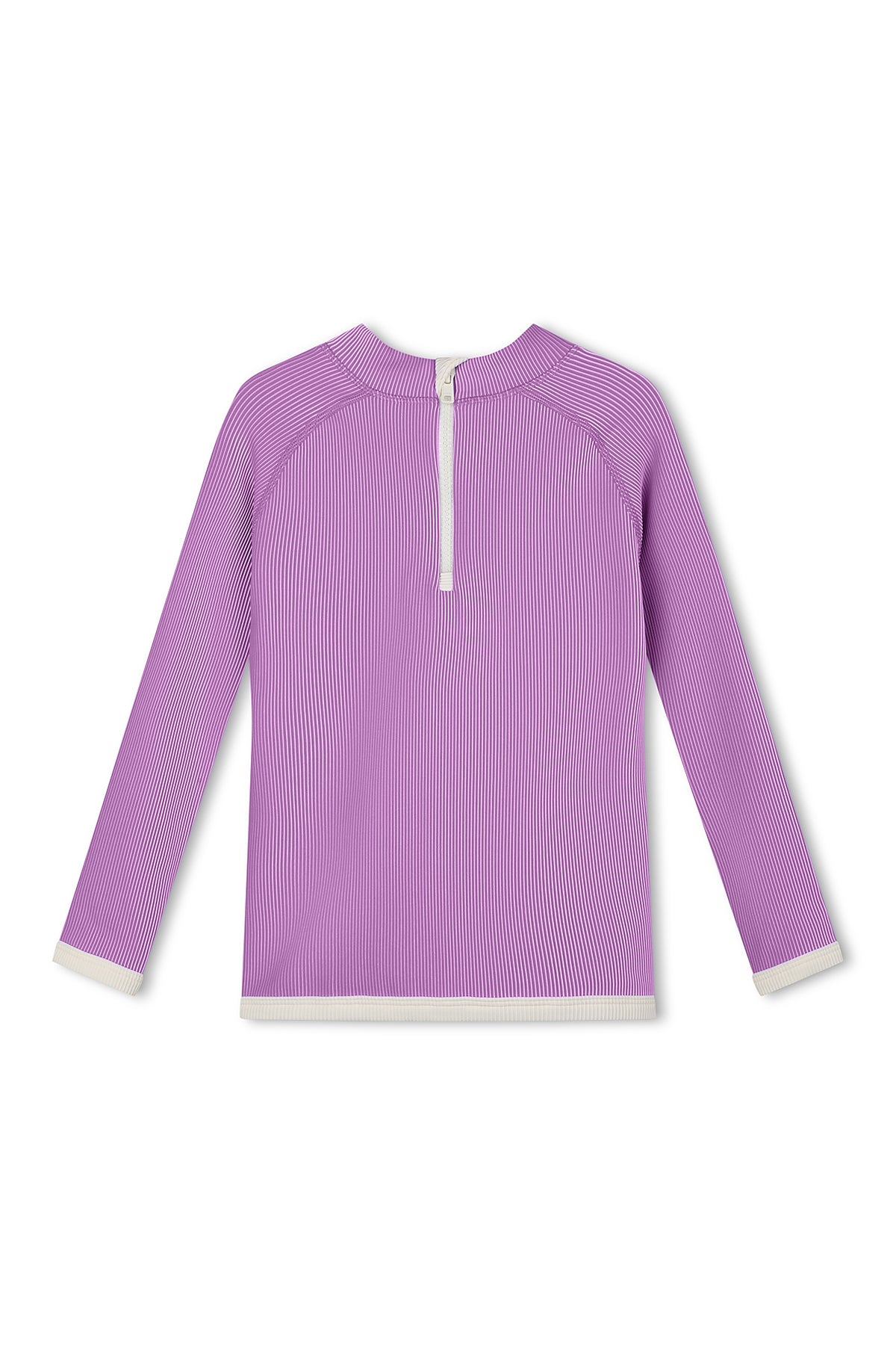Lilac Mini Stripe Rashie - Lilac by Zulu & Zephyr