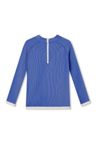 shop Zulu & Zephyr Sea Blue Mini Stripe Rashie - Sea Blue online