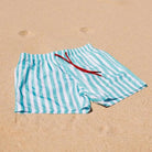 Mint Flare Swim Shorts by Swim Shady
