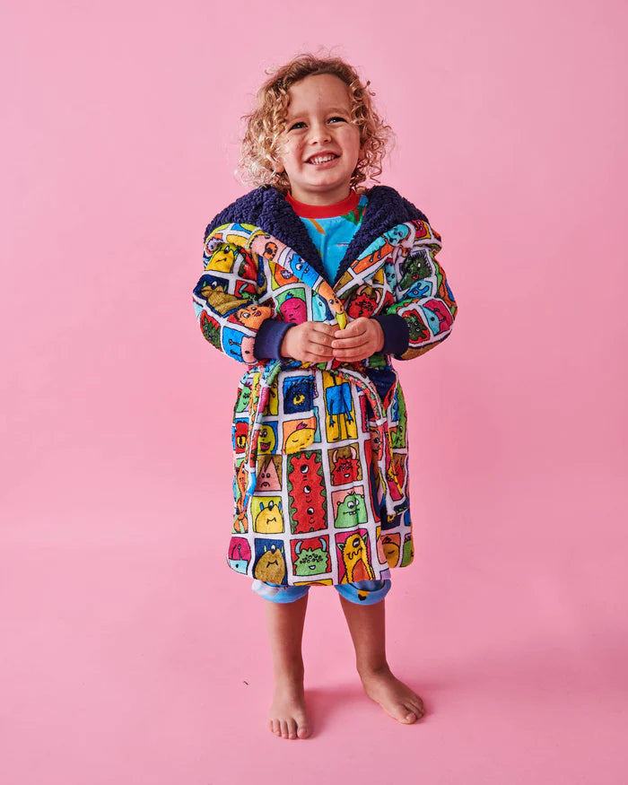 Monster Mash Kuddle Kids Robe by 