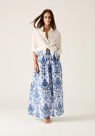 Blue Maxi skirt from Mos the label