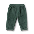Moss Green Organic Cord Pant | Wilson + Frenchy