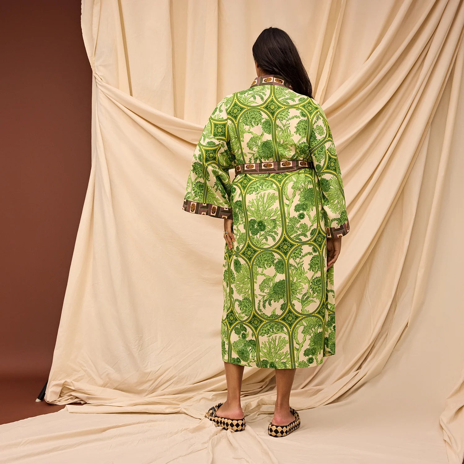 green Naia Robe by Sage &amp; Clare