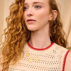 Natalina Knit Top - Pearl by Sage & Clare