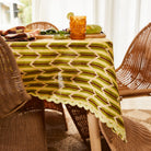 Nisha Tablecloth Palm by Sage and Clare