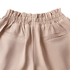 waist details of Niven Shorts in Rose Mocha by Donsje